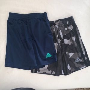 Bundle of two pairs Adidas shorts toddler boys 3T
